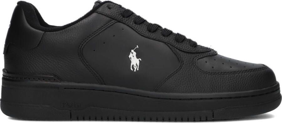 POLO RALPH LAUREN Ralph Lauren Lage Sneakers Heren Masters Court Low Top Maat: 47 Materiaal: Leer Kleur: Zwart