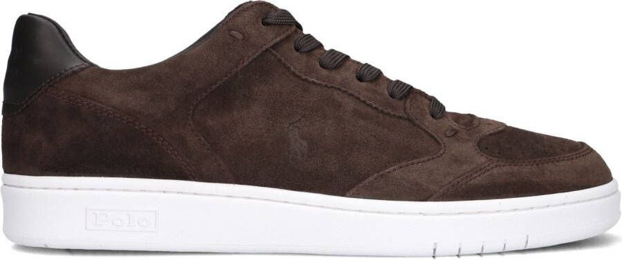 POLO RALPH LAUREN Ralph Lauren Lage Sneakers Heren Polo Court Maat: 39 Materiaal: Suède Kleur: Bruin