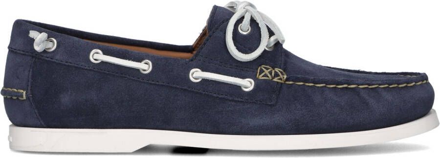 POLO RALPH LAUREN Ralph Lauren Loafers Heren Merton Boat Maat: 41 Materiaal: Suède Kleur: Blauw