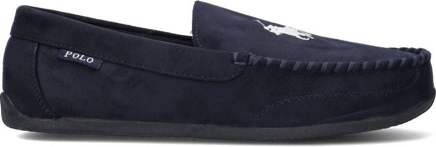 POLO RALPH LAUREN Ralph Lauren Pantoffels Heren Declan Rf103256 Maat: 40 Materiaal: Suèdelook Kleur: Blauw