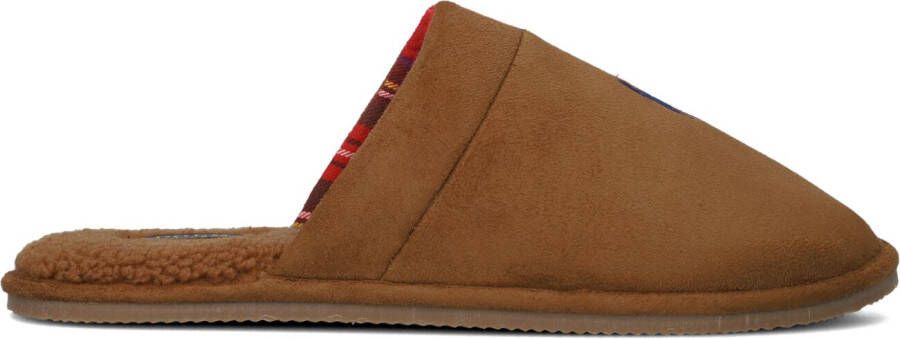 POLO RALPH LAUREN Ralph Lauren Pantoffels Heren Klarence Maat: 41 Materiaal: Suèdelook Kleur: Bruin