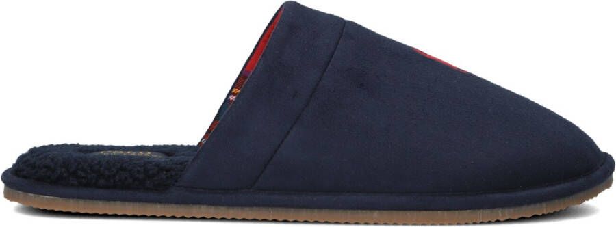 POLO RALPH LAUREN Ralph Lauren Pantoffels Heren Klarence Maat: 42 Materiaal: Suèdelook Kleur: Blauw