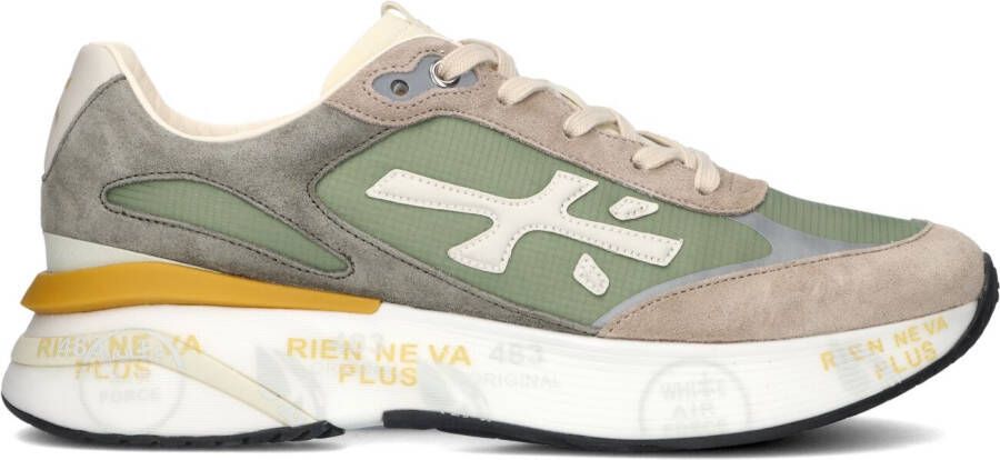 PREMIATA Lage Sneakers Heren Moerun Maat: 44 Materiaal: Suède Kleur: Groen