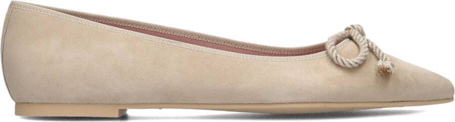 PRETTY BALLERINAS Ballerina Dames 47987 Maat: 37 Materiaal: Suède Kleur: Beige