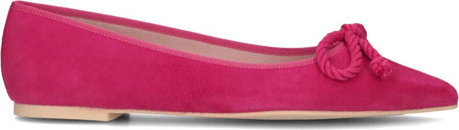 PRETTY BALLERINAS Ballerina Dames 47987 Maat: 40 Materiaal: Suède Kleur: Roze