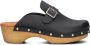 RED-RAG Clogs Dames 79566 Maat: 37 Materiaal: Leer Kleur: Zwart - Thumbnail 4