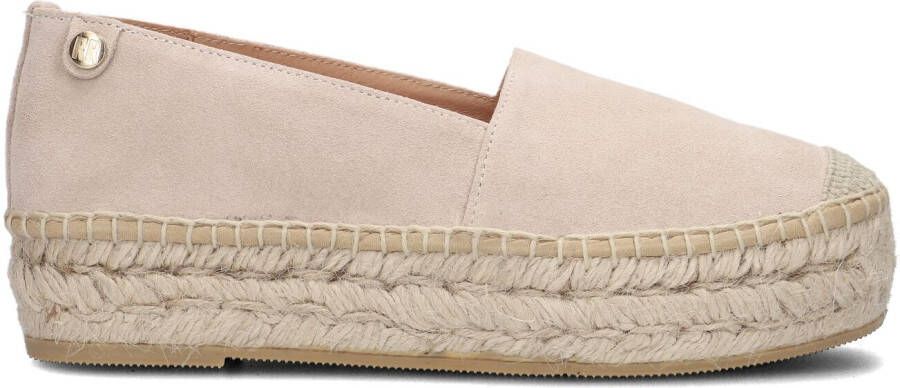 RED-RAG Espadrilles Dames 78136 Maat: 37 Materiaal: Suède Kleur: Beige