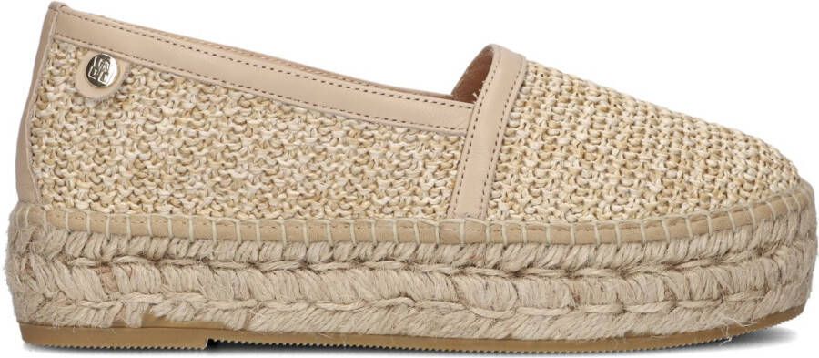 RED-RAG Espadrilles Dames 78182 Maat: 42 Materiaal: Papierstro Kleur: Beige