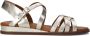 RED-RAG Sandalen Dames 79542 Tiny Wedge Maat: 36 Materiaal: Leer Kleur: Goud - Thumbnail 4