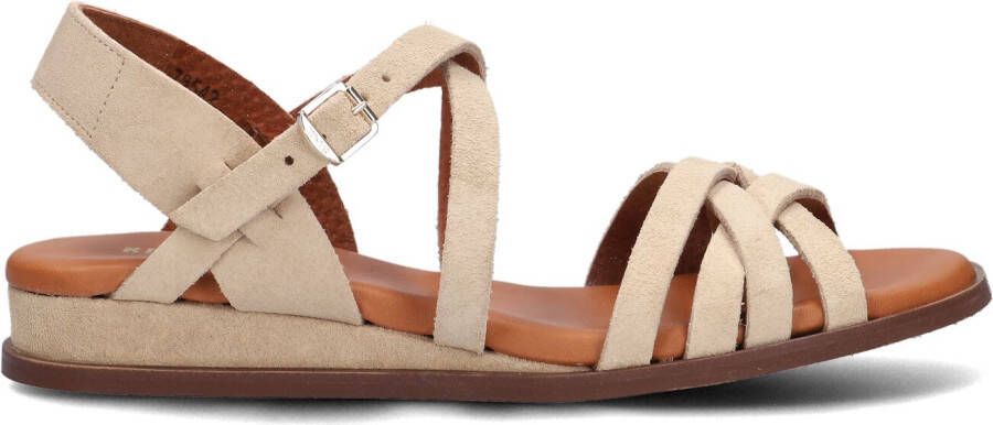 RED-RAG Sandalen Dames 79542 Tiny Wedge Maat: 37 Materiaal: Suède Kleur: Beige