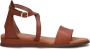 RED-RAG Sandalen Dames 79610 Maat: 40 Materiaal: Leer Kleur: Cognac - Thumbnail 4