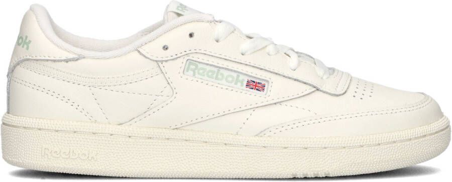 REEBOK Lage Sneakers Dames Club C 85 Woman Maat: 37 Materiaal: Leer Kleur: Wit