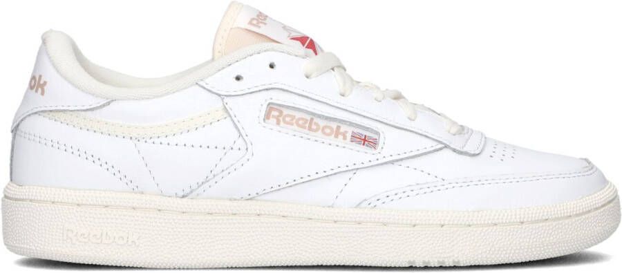 REEBOK Lage Sneakers Dames Club C 85 Woman Maat: 38 Materiaal: Leer Kleur: Wit