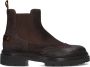 SANTONI Boots Heren Milano 17701 Maat: 44 Materiaal: Suède Kleur: Bruin - Thumbnail 2