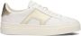 SANTONI Lage Sneakers Dames 61070 Maat: 39 Materiaal: Leer Kleur: Wit - Thumbnail 2