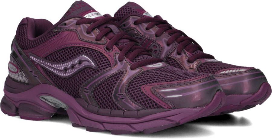 SAUCONY Lage Sneakers Dames Progrid Triumph 4 Maat: 41 Materiaal: Suède Kleur: Paars