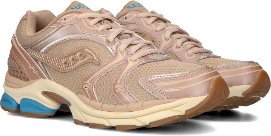 SAUCONY Lage Sneakers Dames Progrid Triumph 4 Maat: 37 Materiaal: Suède Kleur: Roze