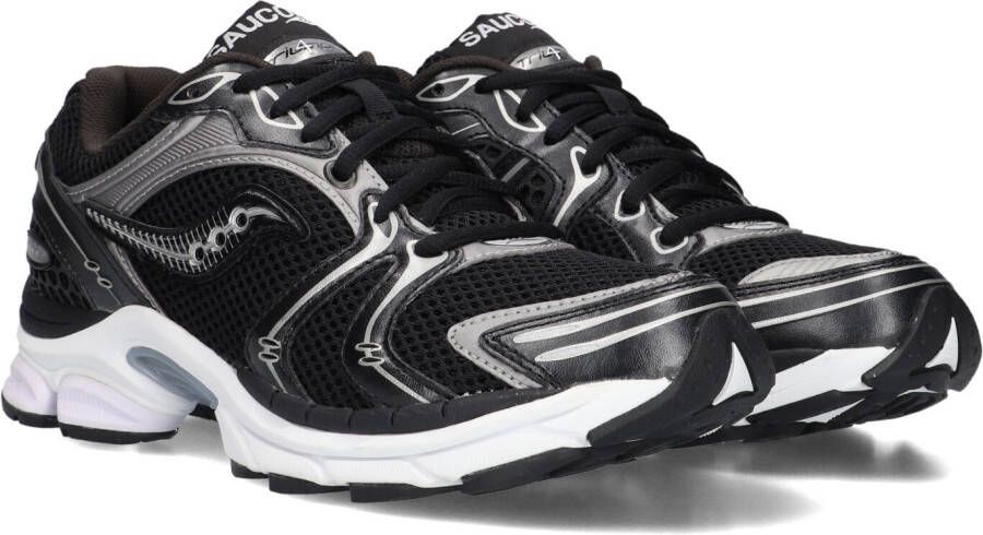 SAUCONY Lage Sneakers Dames Progrid Triumph 4 Maat: 42 Materiaal: Suède Kleur: Zwart