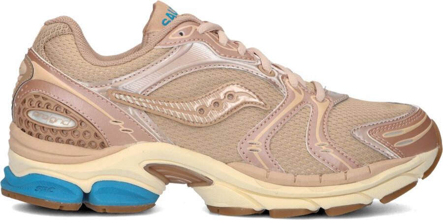 SAUCONY Lage Sneakers Dames Progrid Triumph 4 Maat: 36 Materiaal: Suède Kleur: Roze