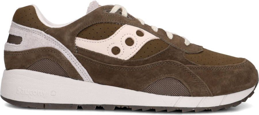 SAUCONY Lage Sneakers Heren Shadow 6000 M Maat: 42 Materiaal: Suède Kleur: Bruin