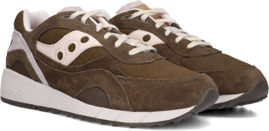 SAUCONY Lage Sneakers Shadow 6000 M Maat: 41 Materiaal: Suède Kleur: Bruin