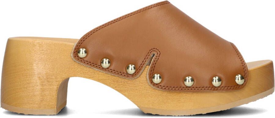 SCHOLL Muiltjes Dames Pescura Jane Maat: 36 Materiaal: Leer Kleur: Cognac