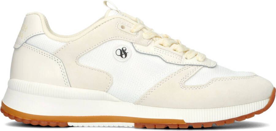 SCOTCH & SODA Lage Sneakers Dames Vivi Maat: 39 Materiaal: Suède Kleur: Wit