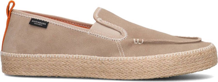 SCOTCH & SODA Loafers Heren Izomi Slip On 1 Maat: 43 Materiaal: Textiel Kleur: Beige