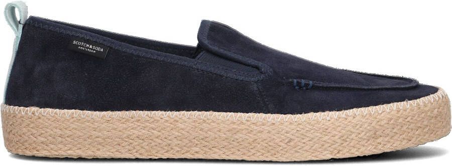 SCOTCH & SODA Loafers Heren Izomi Slip On 1 Maat: 42 Materiaal: Suède Kleur: Blauw