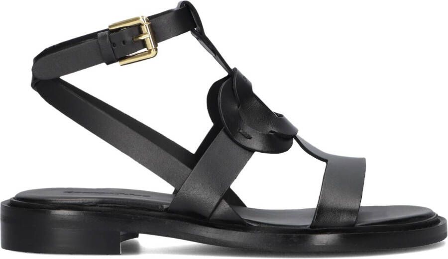 SEE BY CHLOÉ See By Chloé Sandalen Dames Loys Maat: 39 Materiaal: Leer Kleur: Zwart