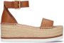 SEE BY CHLOÉ See By Chloé Espadrilles Dames Glyn Maat: 40 Materiaal: Leer Kleur: Bruin - Thumbnail 3