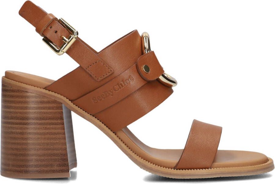 SEE BY CHLOÉ See By Chloé Sandalen Dames Hana Sandal Maat: 41 Materiaal: Leer Kleur: Bruin