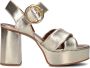 SEE BY CHLOÉ See By Chloé Sandalen Dames Lyna Sandaal Maat: 39 Materiaal: Leer Kleur: Goud - Thumbnail 3