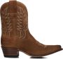 SENDRA Cowboylaarzen Dames 18651 Maat: 37 Materiaal: Suède Kleur: Cognac - Thumbnail 3