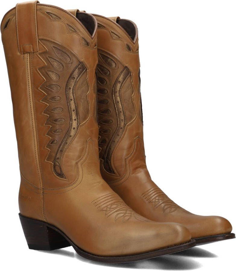 SENDRA Cowboylaarzen Dames 18802 Maat: 41 Materiaal: Leer Kleur: Bruin