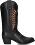 SENDRA Cowboylaarzen Dames 18802 Maat: 39 Materiaal: Leer Kleur: Zwart - Thumbnail 3