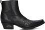 SENDRA Cowboylaarzen Heren 12185p Maat: 41 Materiaal: Leer Kleur: Zwart - Thumbnail 2