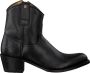 SENDRA Enkellaarsjes Dames 16751 Maat: 38 Materiaal: Leer Kleur: Zwart - Thumbnail 4