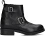 Sendra Zwarte Bikerboots met Metalen Gespen Black Dames - Thumbnail 4