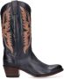 SENDRA Cowboylaarzen Dames 12763 Maat: 36 Materiaal: Leer Kleur: Blauw - Thumbnail 3