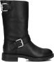 SHABBIES Biker Boots Dames Alyd Mia Maat: 40 Materiaal: Leer Kleur: Zwart - Thumbnail 2