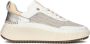 Shabbies Amsterdam Dames Sneakers Shabbies Chavi Maan Raffia White Silver Wit - Thumbnail 3