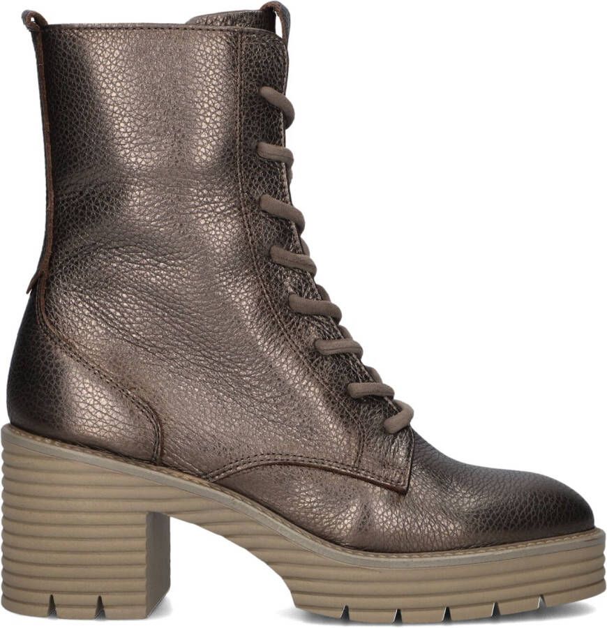 SOFTWAVES Veterboots Dames 8.88.11 Maat: 36 Materiaal: Leer Kleur: Brons