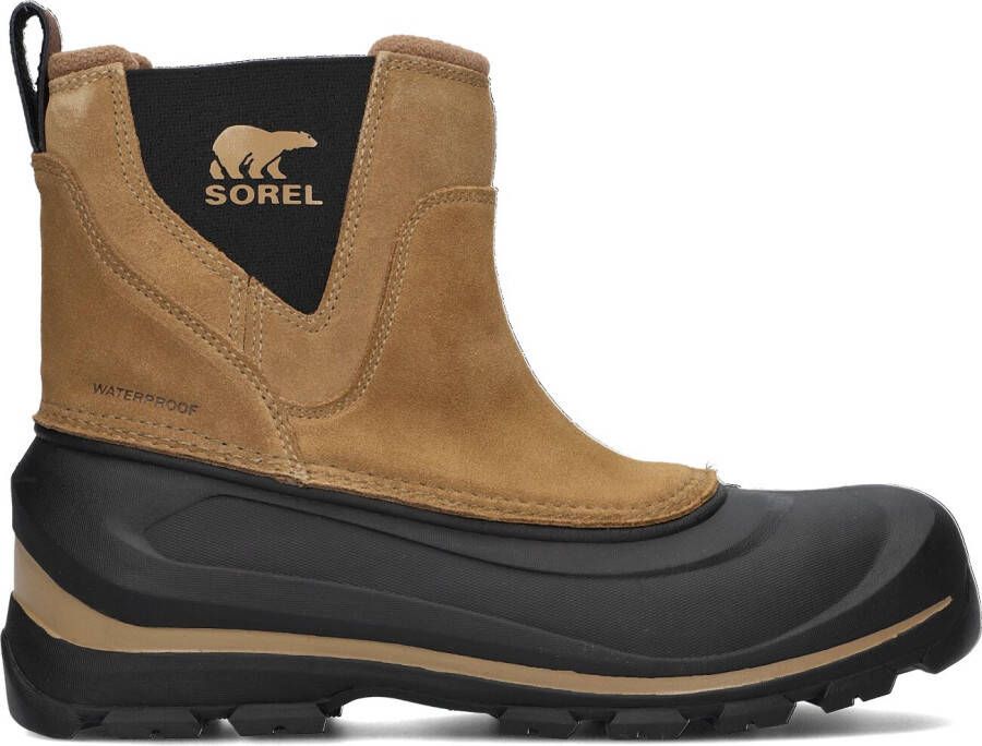 SOREL Chelsea Boots Heren Buxton Pull On Maat: 43 5 Materiaal: Suède Kleur: Cognac