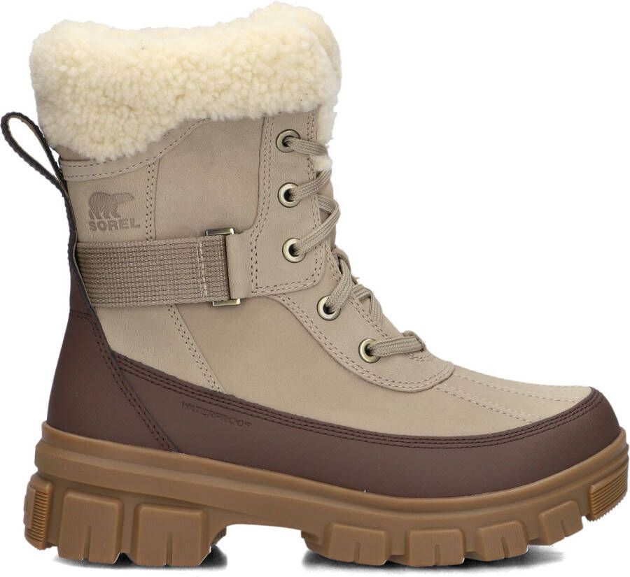 SOREL Enkelboots Dames Torino V Parc Dames Maat: 39 Materiaal: Nubuck Kleur: Taupe