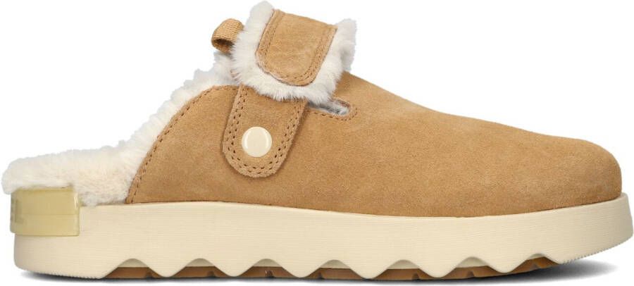 SOREL Muiltjes Dames Viibe Clog Suedec Cozy Maat: 36 Materiaal: Suède Kleur: Camel