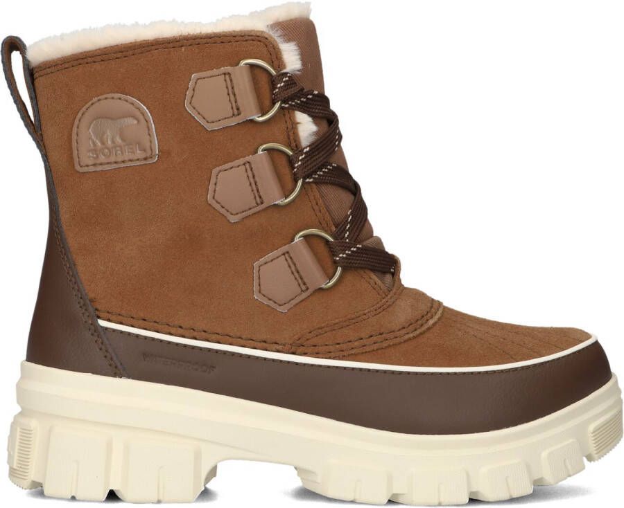 SOREL Snowboots Dames Torino V Wp Maat: 40 5 Materiaal: Suède Kleur: Bruin