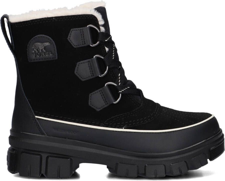 SOREL Snowboots Dames Torino V Wp Maat: 39 5 Materiaal: Suède Kleur: Zwart