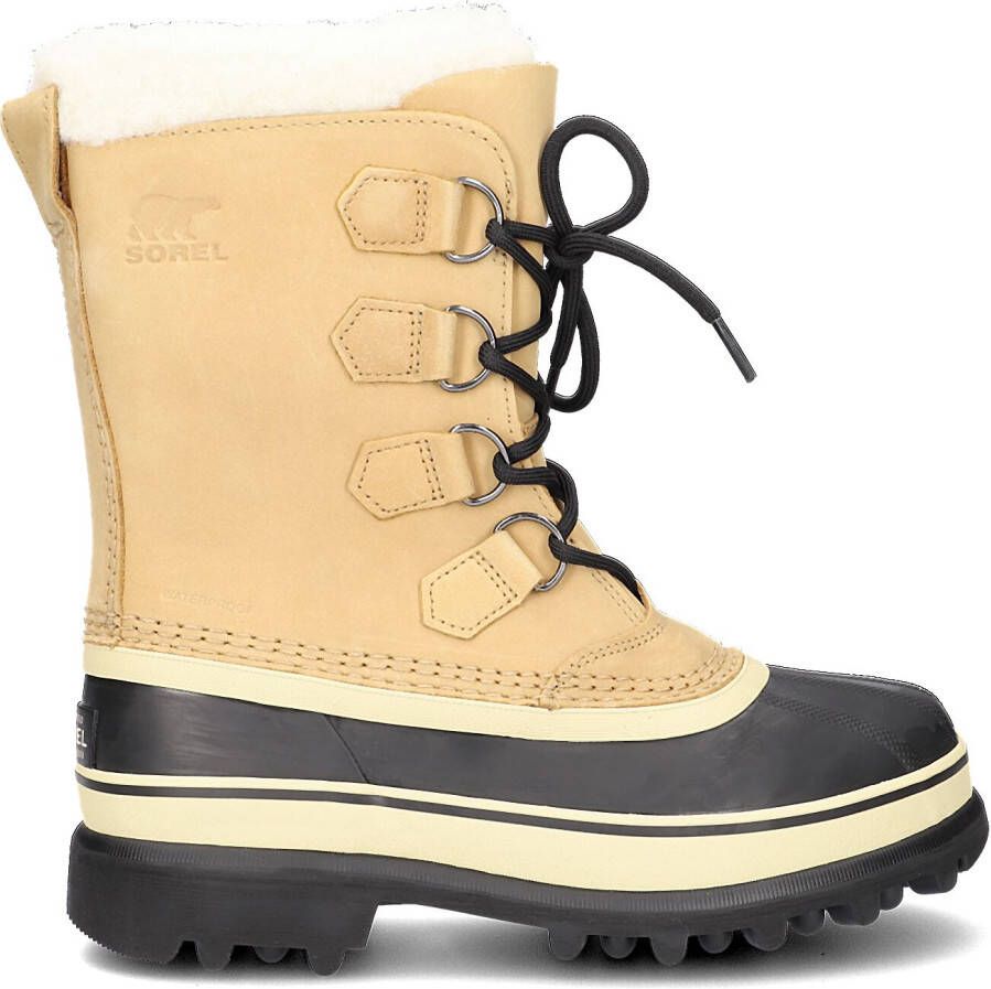 SOREL Vachtlaarzen Dames Caribou Wp Maat: 40 Materiaal: Nubuck Kleur: Cognac