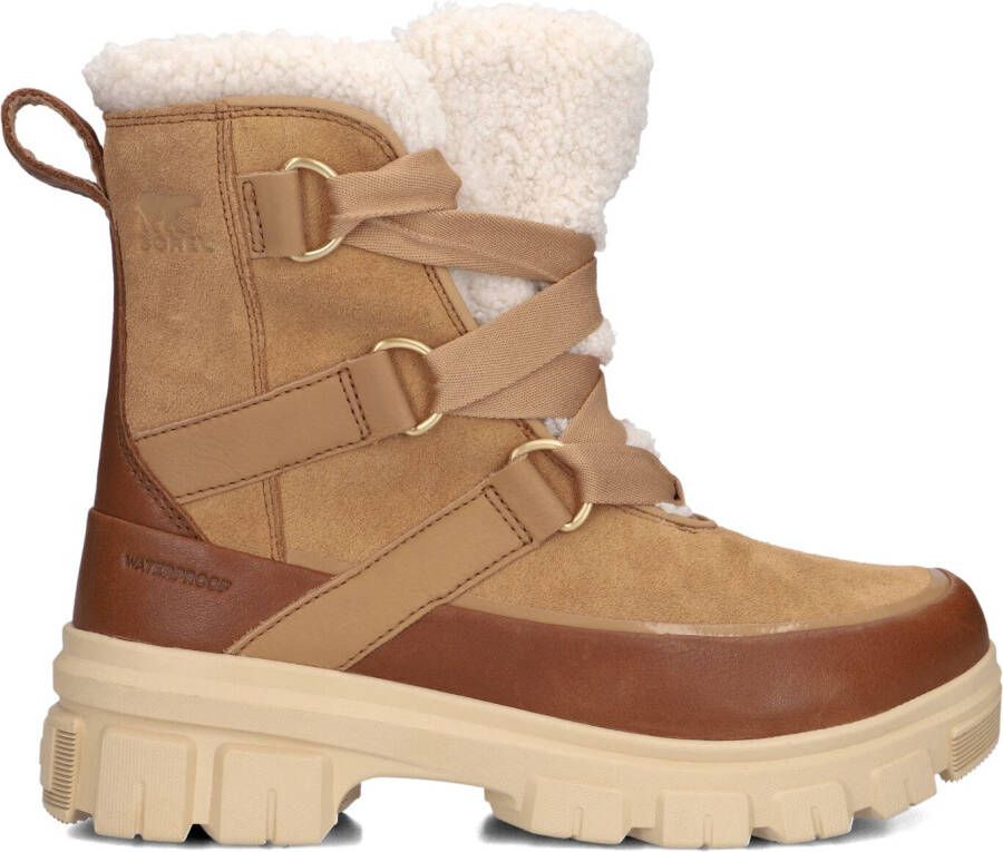 SOREL Veterboots Dames Torino V Resort Dames Maat: 40 5 Materiaal: Suède Kleur: Bruin